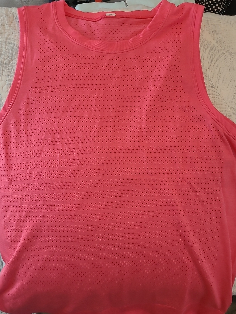 Lululemon Sleeveless Perforated Athletic Tank